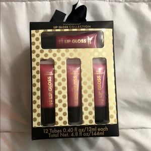 Lip glosses box having 12 lip gloss inside